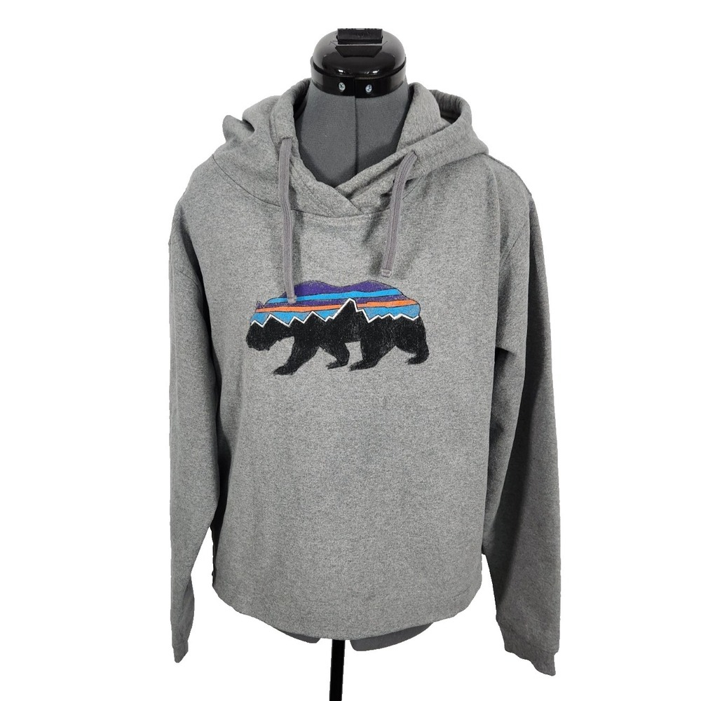 Patagonia M's‎ Fitz Bear Hoodie With Side Pockets Size L